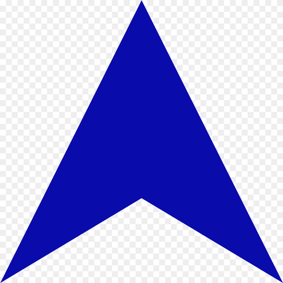 Arrow Blue Up 001 Up Arrow Blue, Triangle Free Png Download