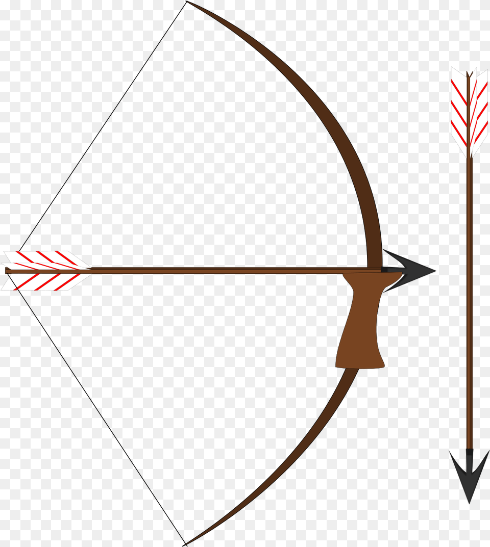 Arrow Bow Pic Pil Og Bue Middelalder, Weapon Free Transparent Png