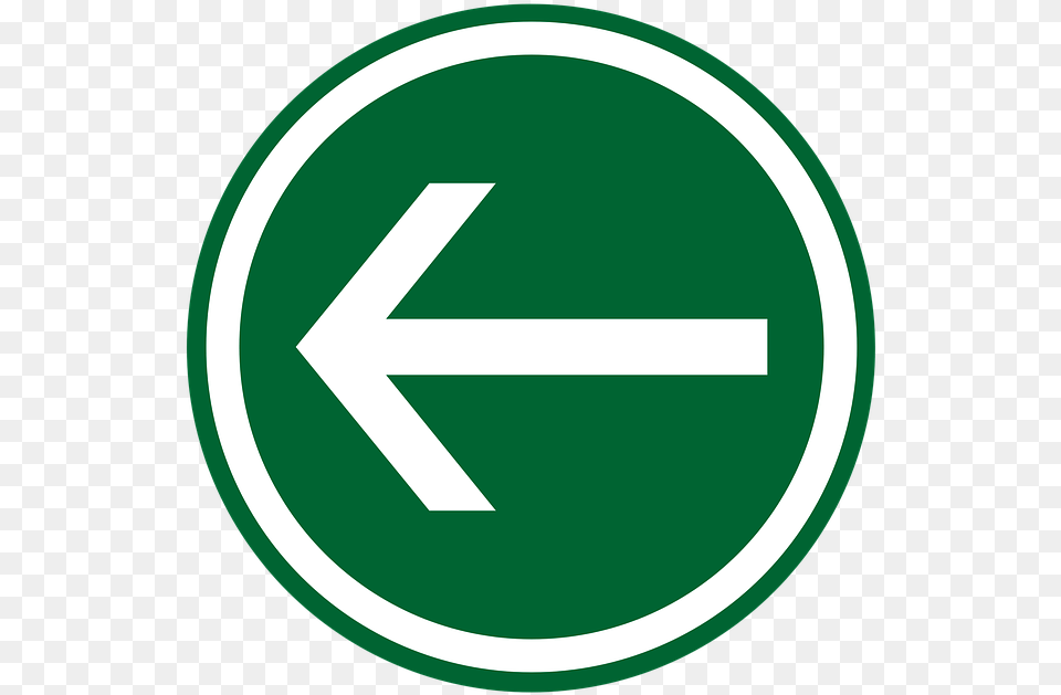 Arrow Button Back Icon, Sign, Symbol, Road Sign, Disk Png