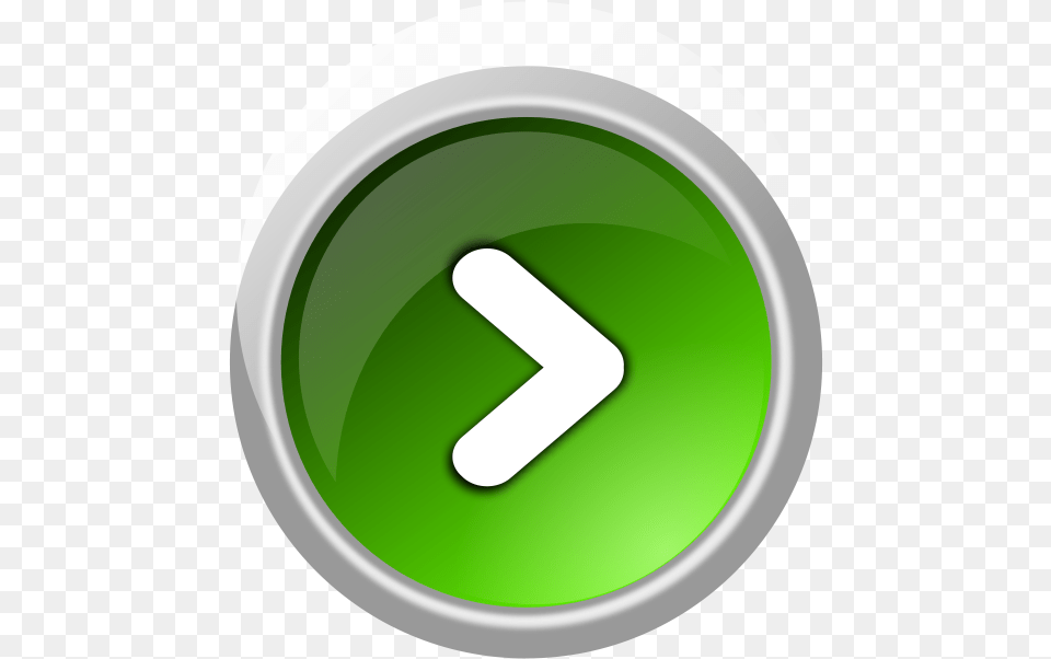 Arrow Button Right Green Arrow Button, Symbol, Disk, Text Free Png Download