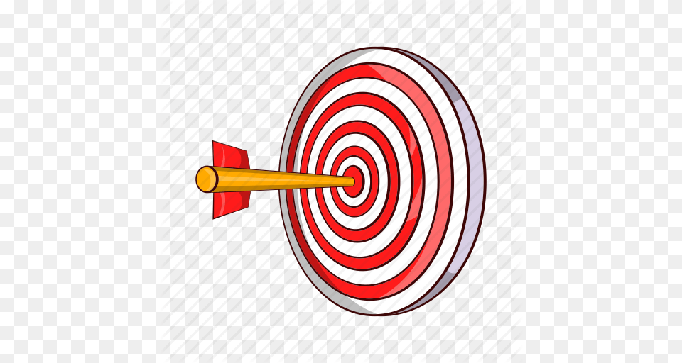 Arrow Cartoon Dart Dartboard Goal Success Target Icon, Game, Darts Free Png Download