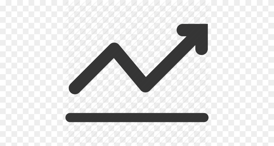 Arrow Chart Growth Profit Progress Sales Trend Icon Free Png Download