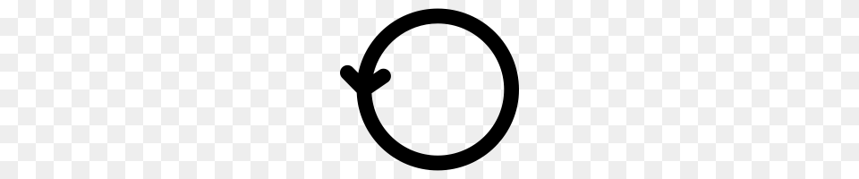 Arrow Circle Icons Noun Project, Gray Free Png Download