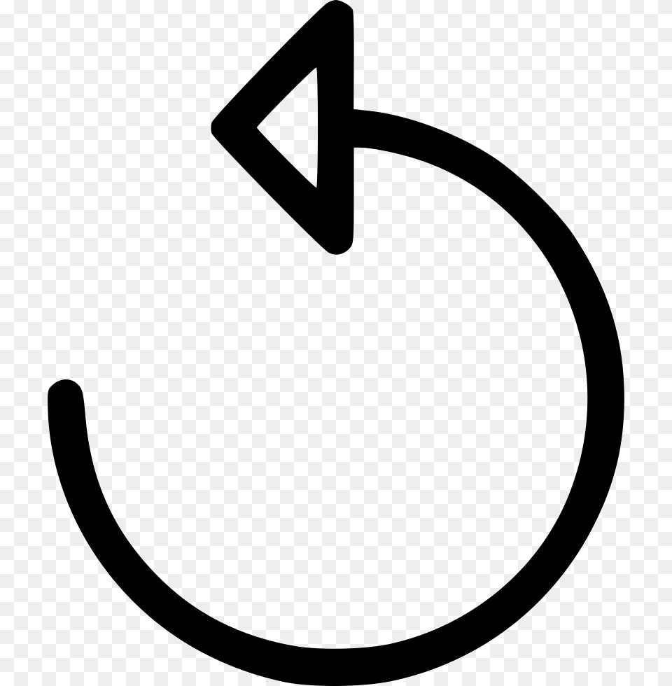 Arrow Circular Turn Rotation Rotate Svg Icon Turn From Arrow, Symbol, Text, Electronics, Hardware Free Png