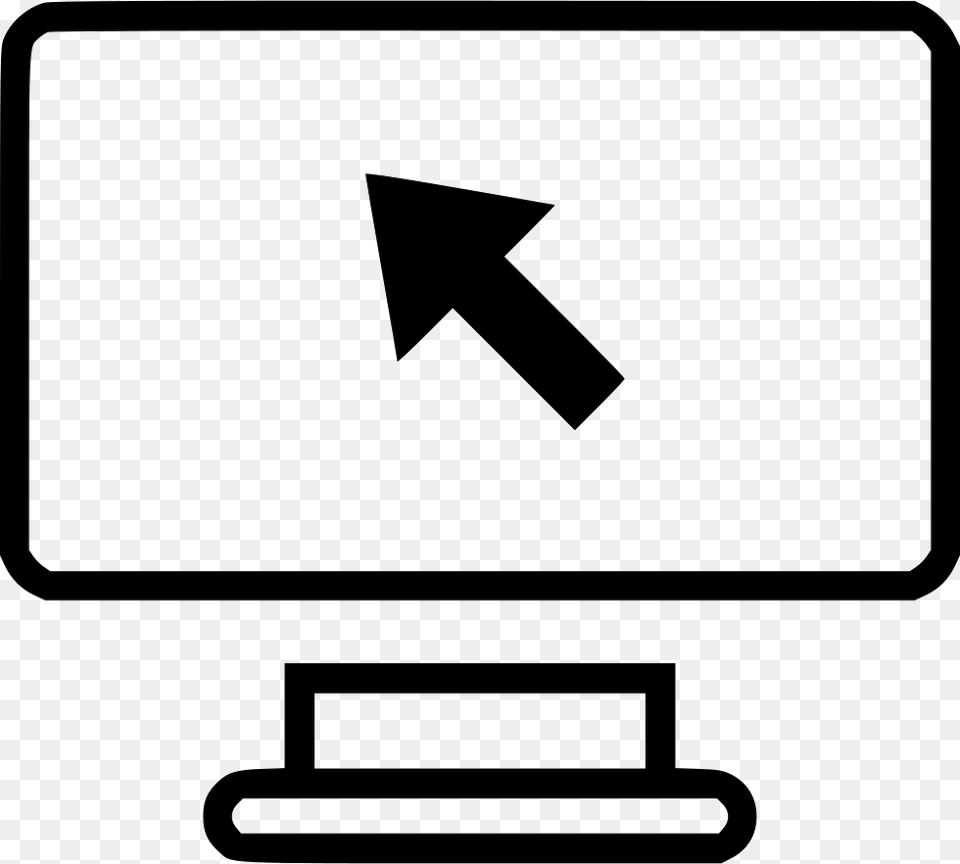 Arrow Click Mouse Track Online Web Computer Comments Travel Website Icon, Sign, Symbol, Road Sign Free Png Download