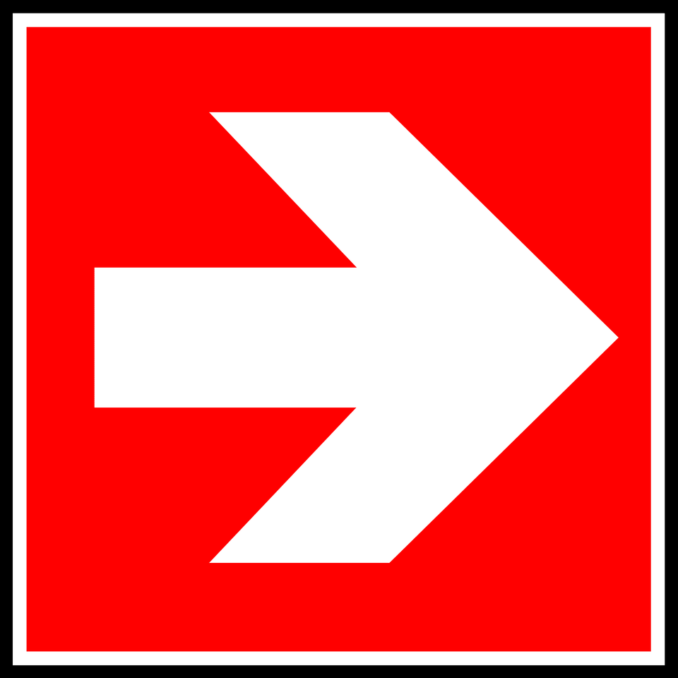 Arrow Clipart, Sign, Symbol, Road Sign Png Image