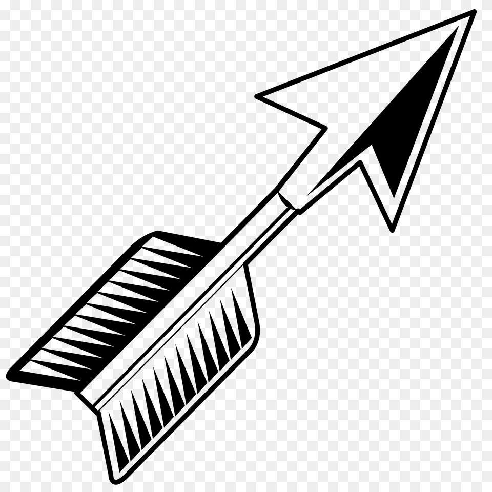 Arrow Clipart, Brush, Device, Tool, Weapon Free Png