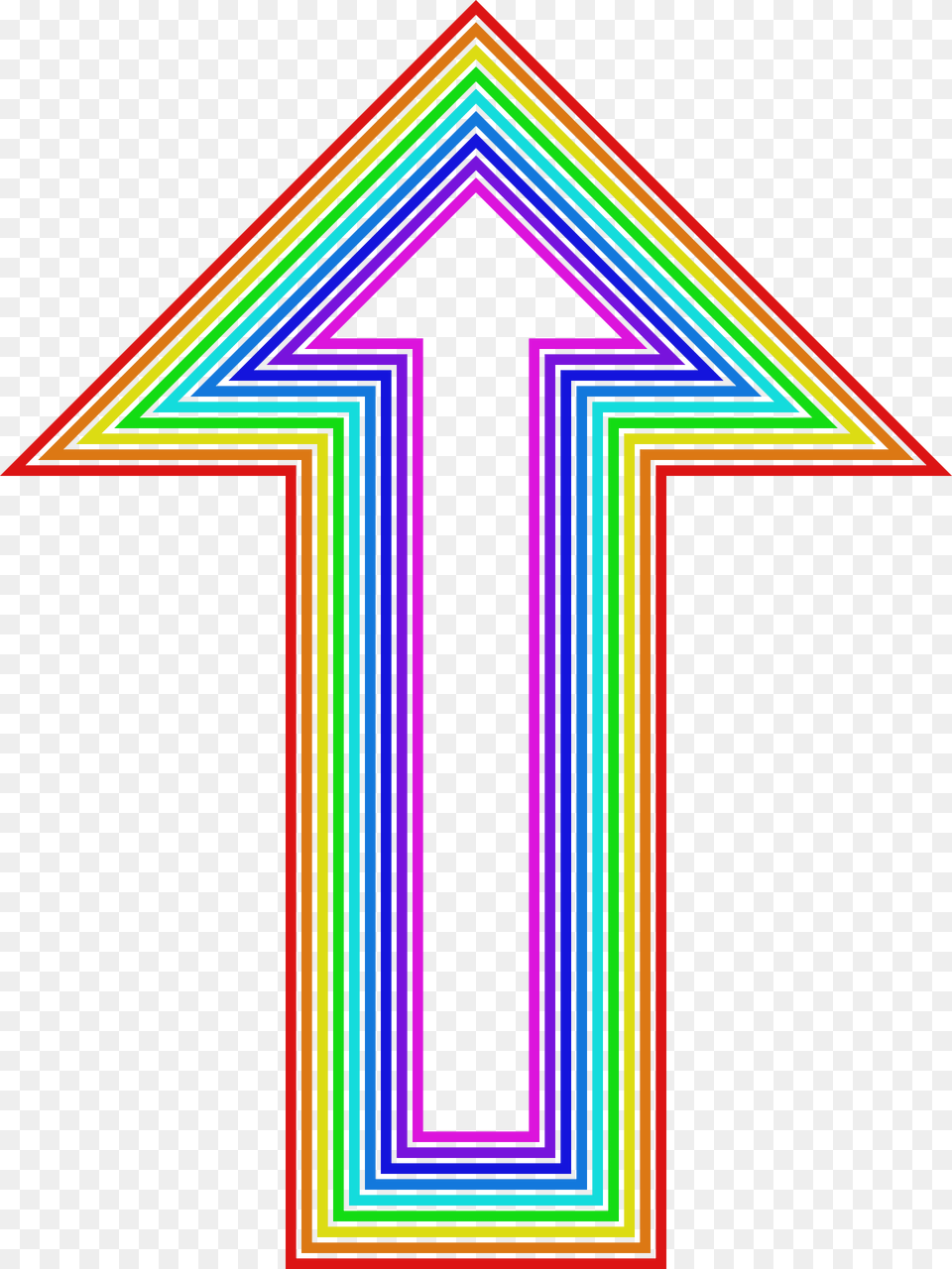 Arrow Clipart, Light, Purple, Cross, Symbol Png