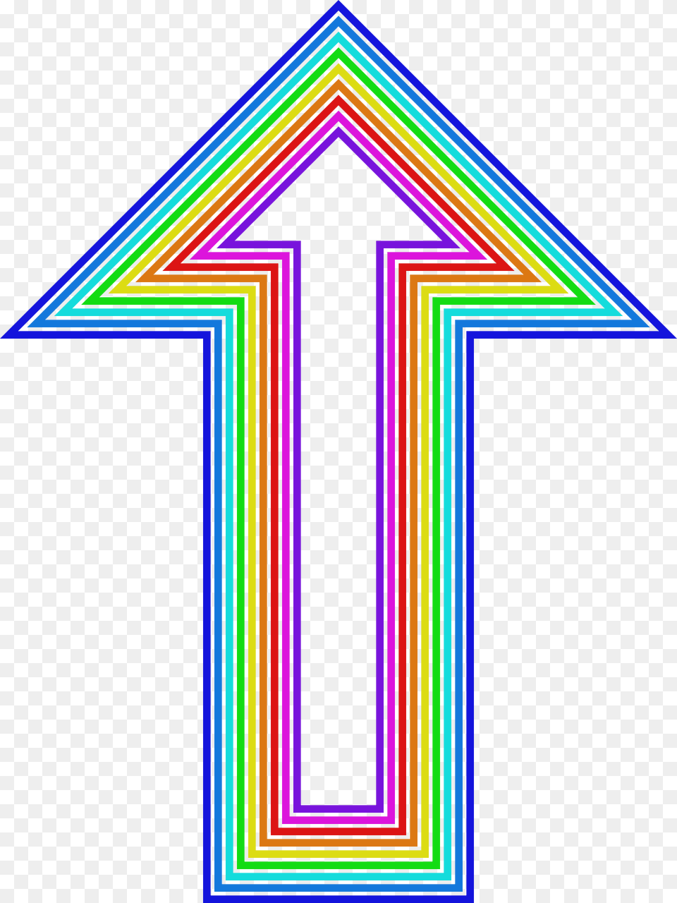 Arrow Clipart, Light, Purple, Cross, Symbol Free Transparent Png
