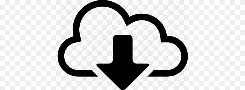 Arrow Cloud Computing Download Meanicons Weather Icon, Symbol, Weapon Free Transparent Png