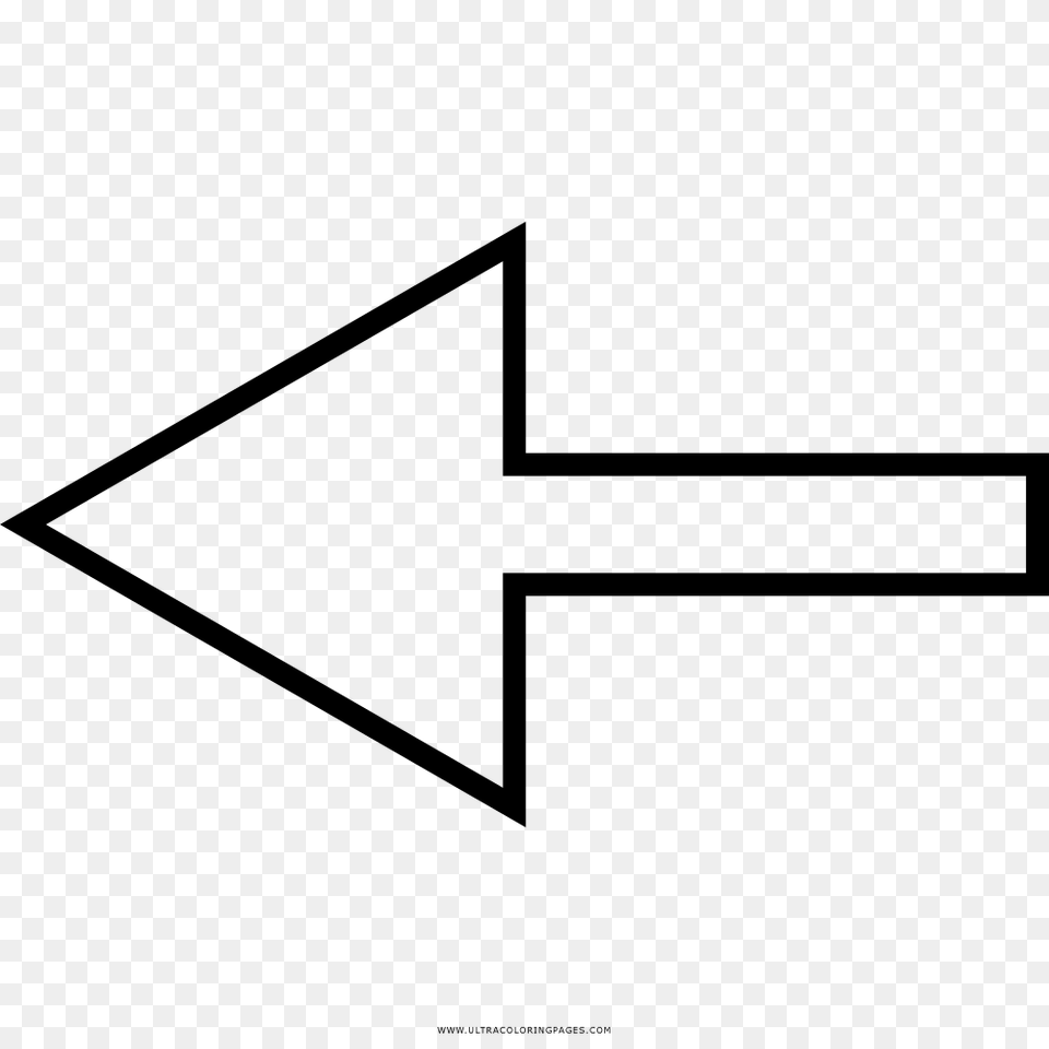 Arrow Coloring, Gray Free Transparent Png