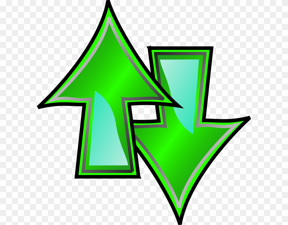 Arrow Computer Icons Download Color Up Down, Green, Symbol, Recycling Symbol Png