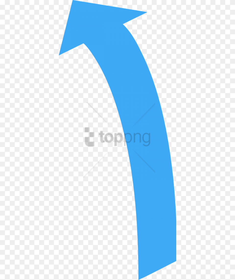 Arrow Curved Blue Arrow Pointing Up, Cap, Clothing, Hat, Logo Png