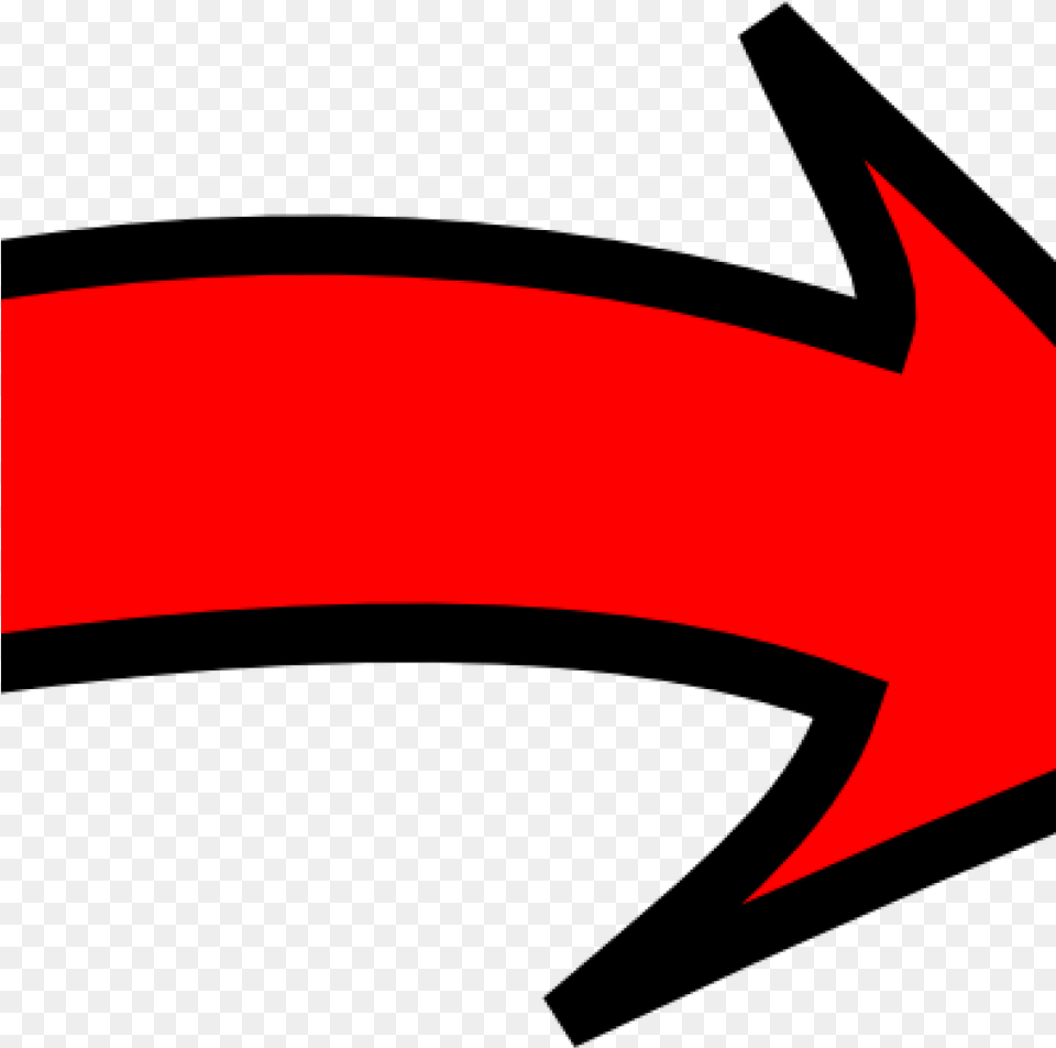 Arrow Curved Clip Art Red Arrows, Logo, Symbol Free Png