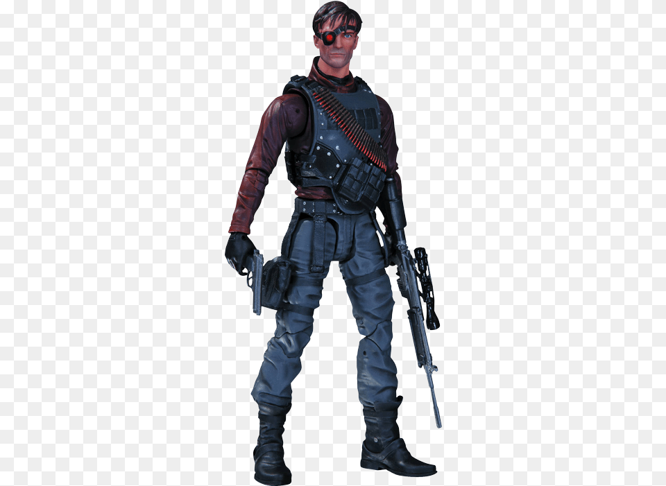 Arrow Dc Deadshot Action Figure, Clothing, Costume, Person, Adult Free Png
