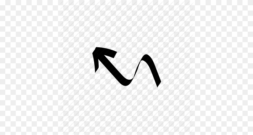 Arrow Direction Doodle Drawn Hand Handdrawn Sketch Icon, Clothing, Footwear, High Heel, Shoe Png Image