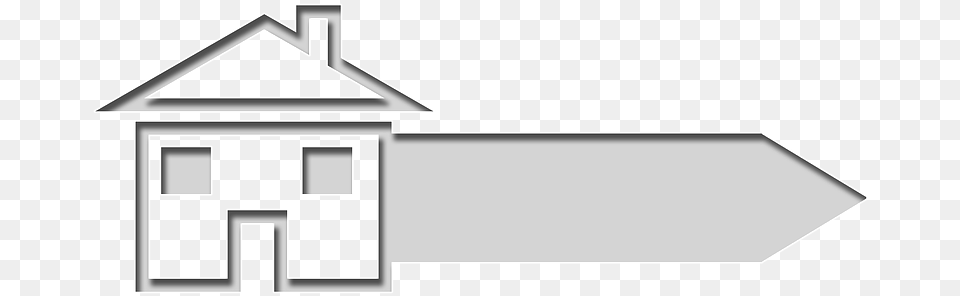 Arrow Direction House Home Icon Directory Note Arrow House, Outdoors, Nature, Architecture, Building Free Transparent Png