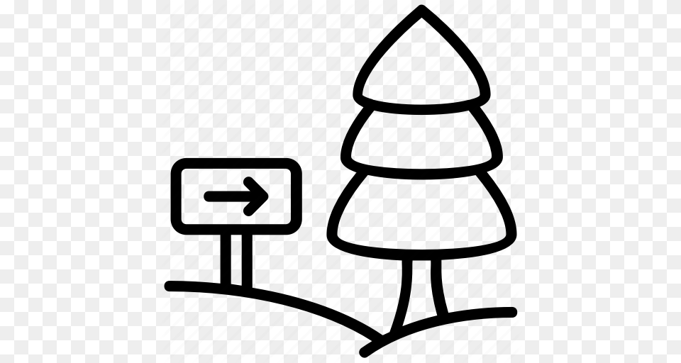 Arrow Direction Park Direction Park Guideline Signpost Icon, Lamp, Nature, Outdoors, Christmas Png Image