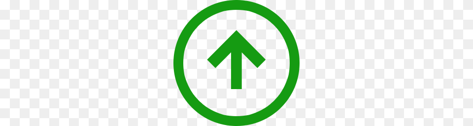 Arrow Direction Positive Trend Up Icon, Green Png