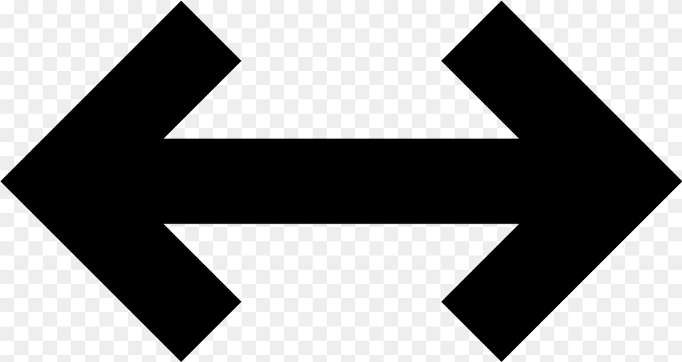 Arrow Directions Left Right Arrow Direction Left And Right, Gray Png