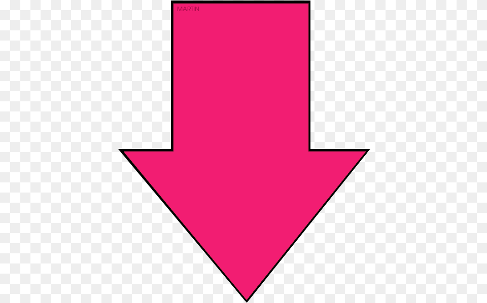 Arrow Down Clip Art Vector Freeuse Library Miniclips Arrow Down Pink Clip Art, Symbol, Blackboard Free Png