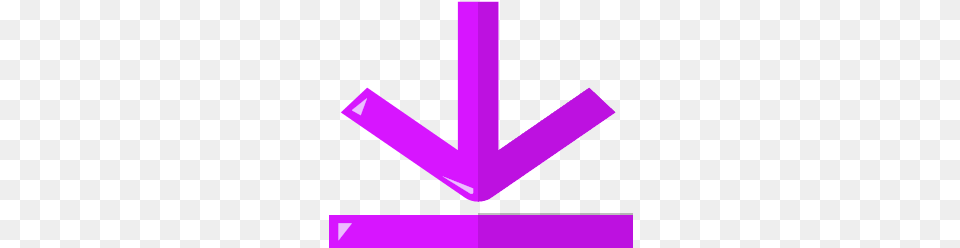 Arrow Down Download Export Import Install Icon Bunch Of Stuff, Purple, Electronics, Hardware Free Transparent Png