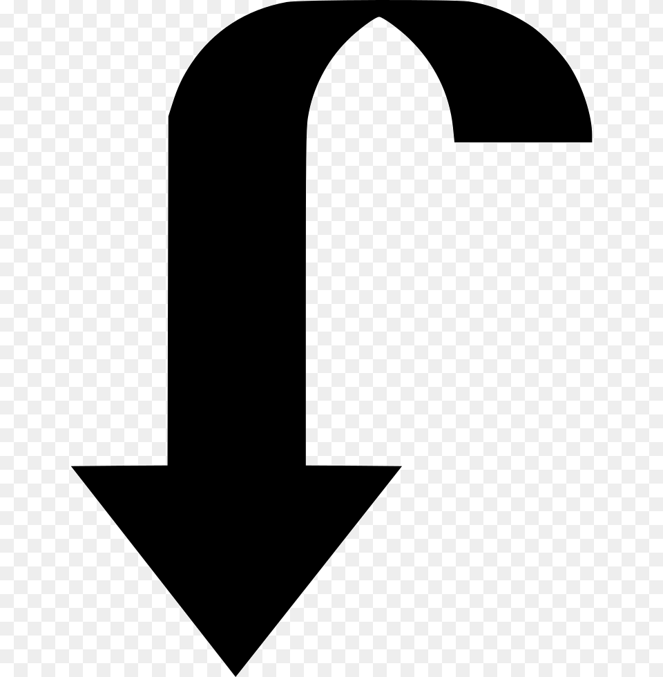 Arrow Down Expand File Save Download, Symbol Free Png
