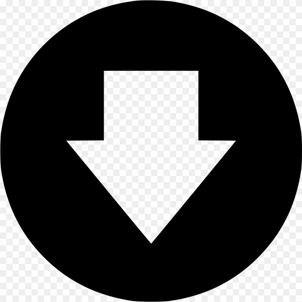 Arrow Down Graph Icono Flecha Izquierda, Triangle, Symbol Free Png Download