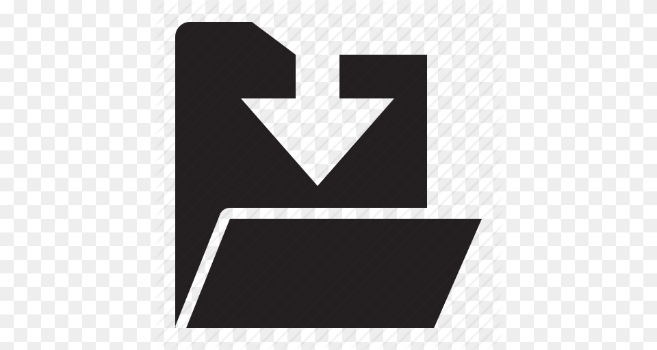Arrow Download Folder Guardar Save Icon, Envelope, Mail Png Image