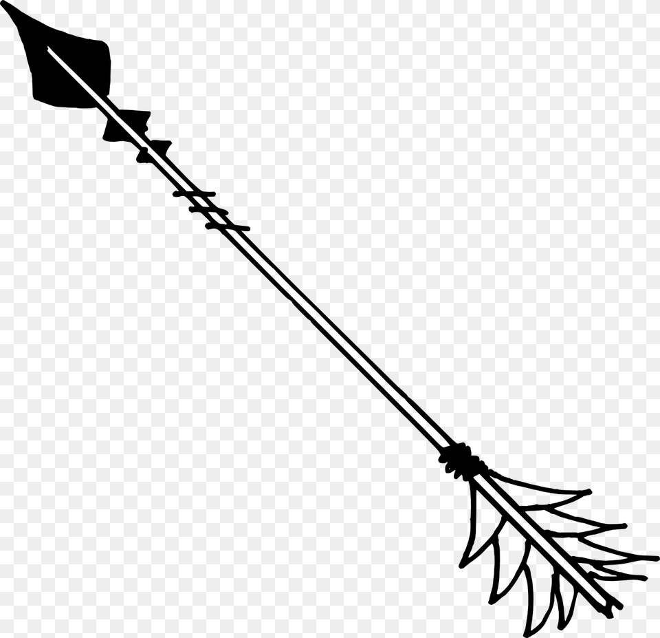 Arrow Drawing Artistic And Bow Arrow Transparent Background, Spear, Weapon Free Png