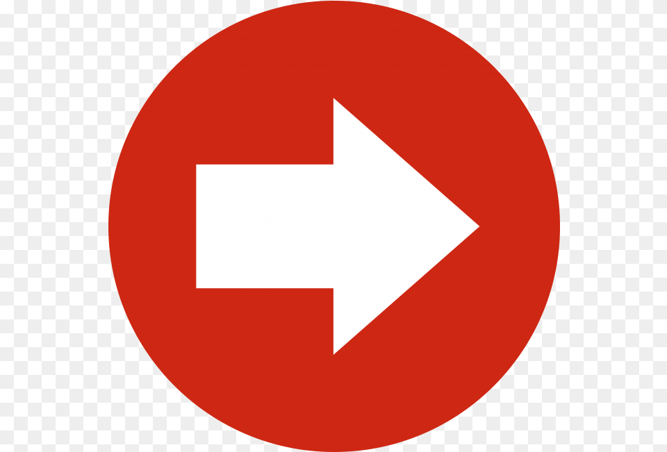 Arrow File Arrow Transparent Youtube Round Vertical, Sign, Symbol, First Aid, Road Sign Png Image