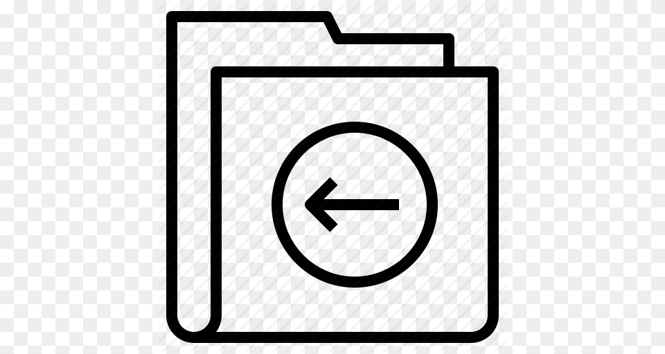 Arrow Folder Form Left Icon, Appliance, Device, Electrical Device, Washer Png Image