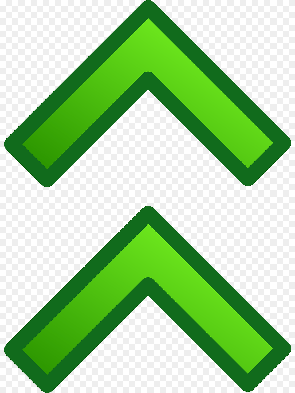 Arrow Green Glossy Up Upload North Arrow Up Gif, Symbol, Recycling Symbol Png Image