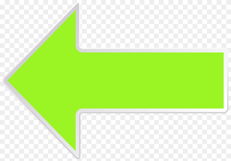 Arrow Green Left Clip Art, Symbol, Weapon Free Png Download