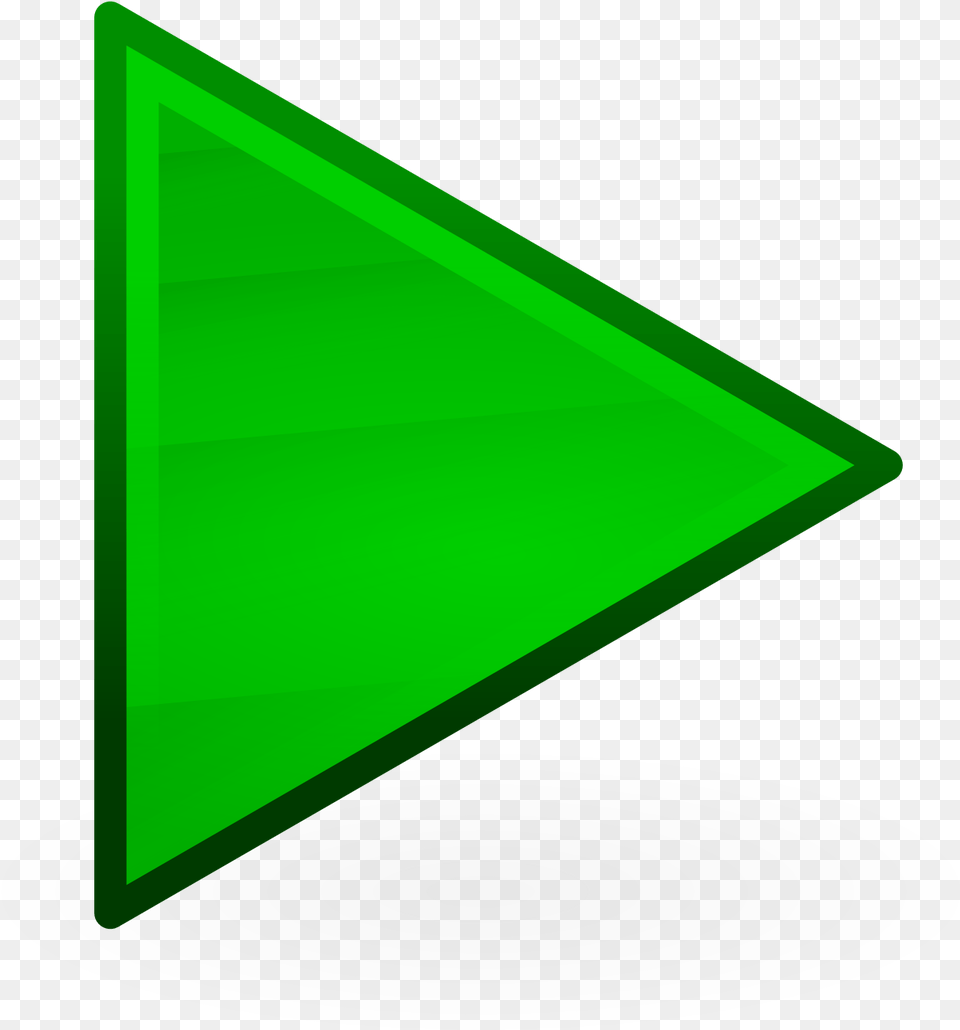 Arrow Green Triangle No Background, Arrowhead, Weapon, Blackboard Free Png Download