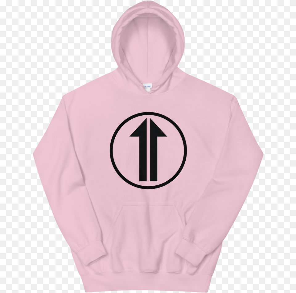 Arrow Hoodie Pink Double Sided U2014 The Pink Spiders, Clothing, Hood, Knitwear, Sweater Free Png Download