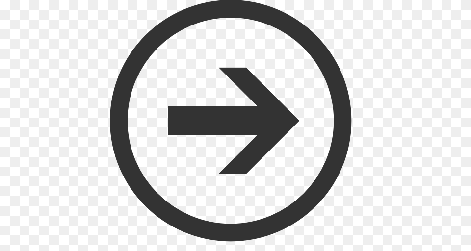 Arrow In Circle, Sign, Symbol Png Image