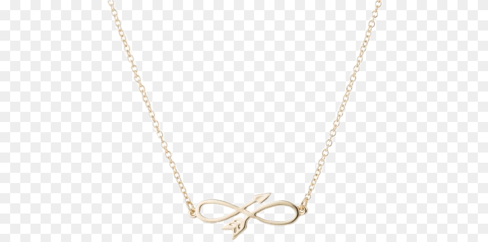 Arrow Infinity Symbol Necklace Diamond Cancer Constellation Necklace, Accessories, Jewelry Png