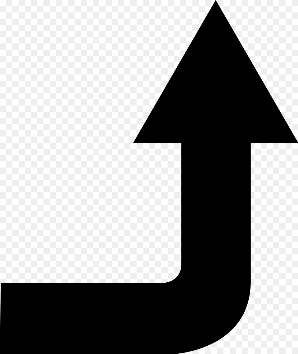 Arrow Left, Gray Png