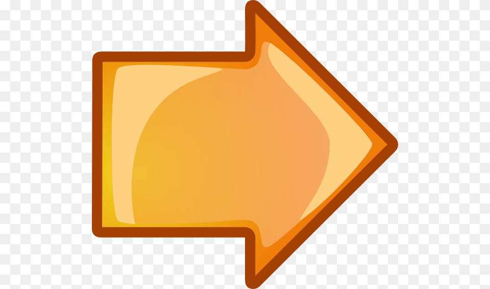 Arrow Orange Right Clip Art Vector, Blade, Cooking, Knife, Sliced Png Image