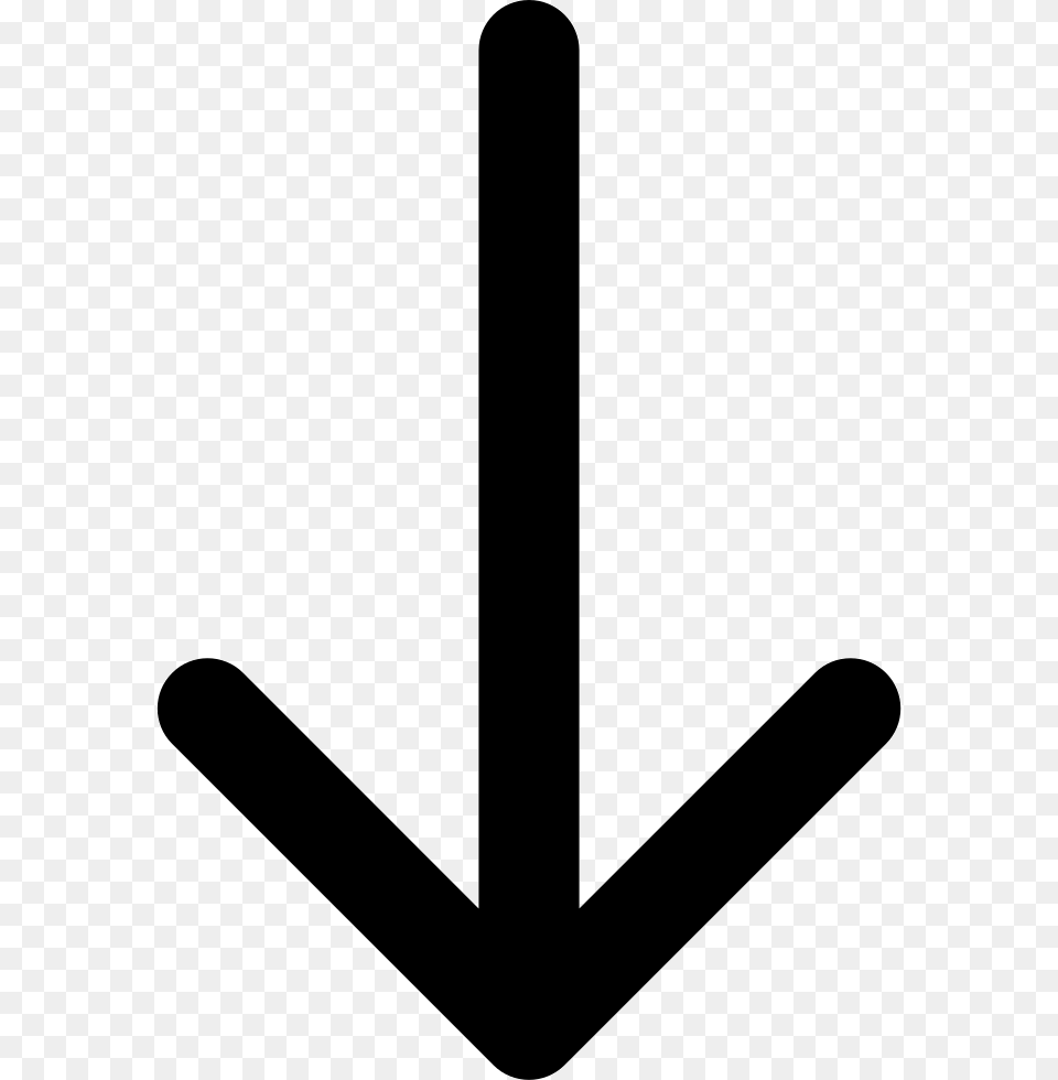 Arrow Pointing Down Arrow Pointing Down Icon, Appliance, Ceiling Fan, Device, Electrical Device Png Image