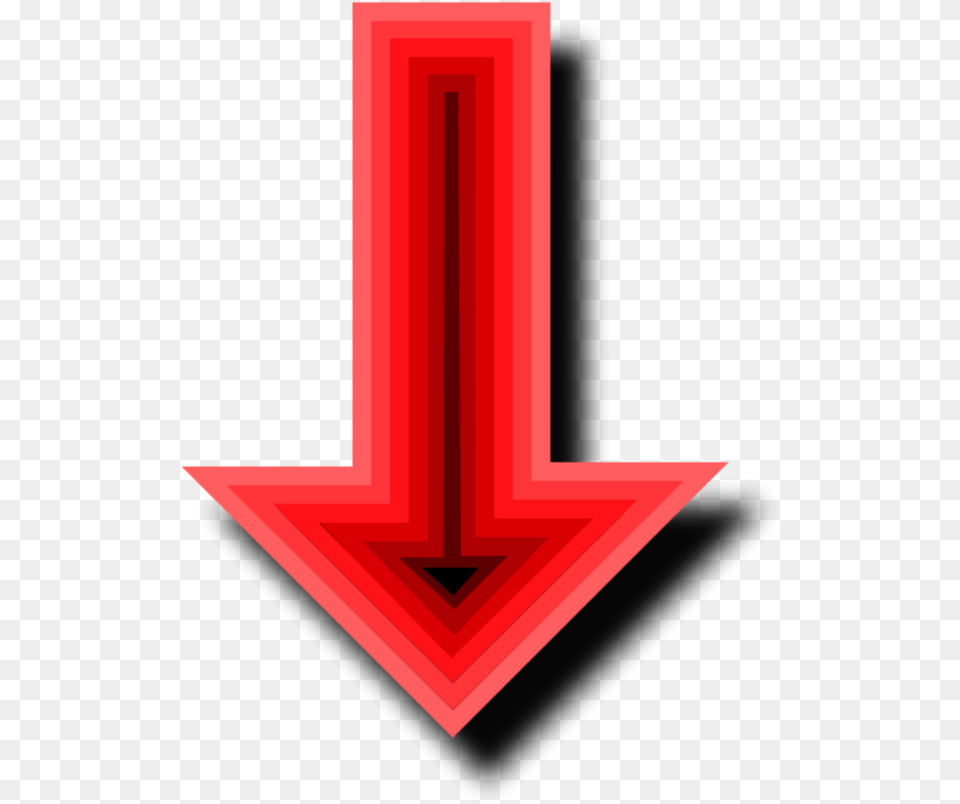 Arrow Pointing Down Arrowing Pointing Down, Symbol, Logo, Text, Dynamite Free Transparent Png
