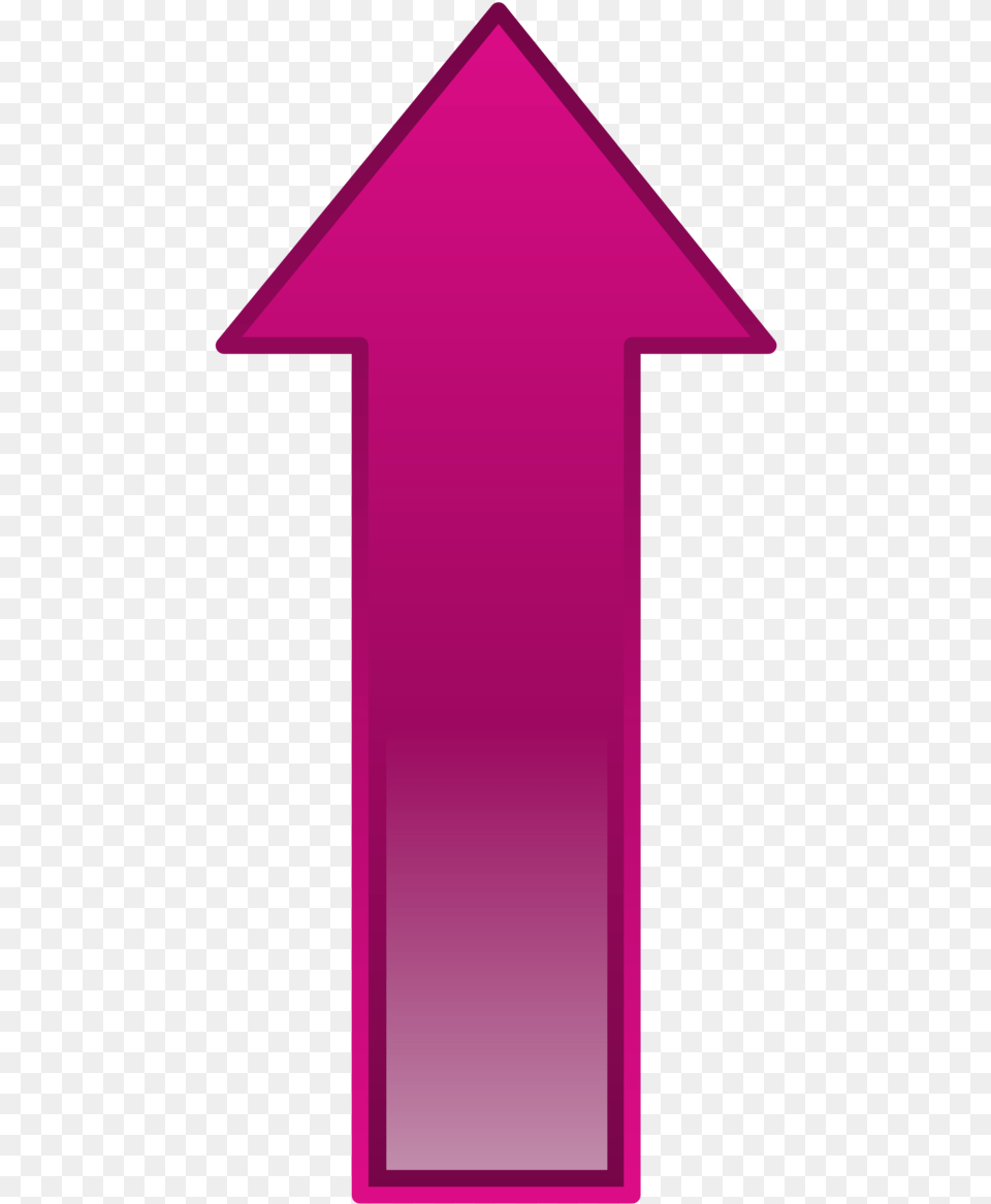 Arrow Pointing Up Gif Pink Arrow Pointing Up, Purple, Clothing, T-shirt, Cross Free Png