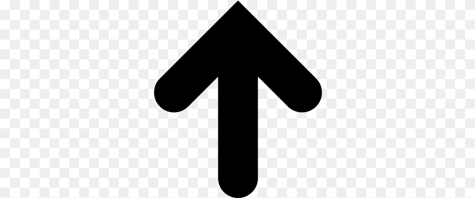 Arrow Pointing Up Vector Up Arrow, Gray Png Image