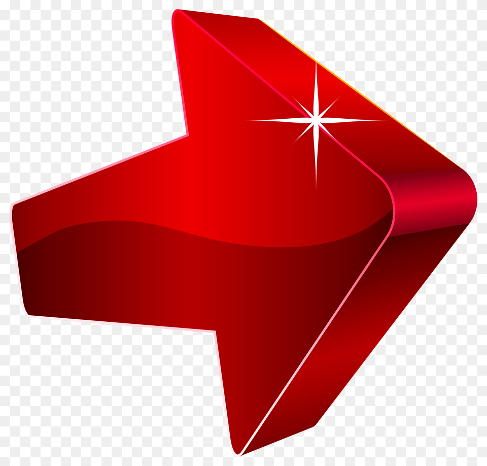 Arrow Red Right Transparent Clip Art Gallery, Symbol, Star Symbol, Dynamite, Weapon Png Image