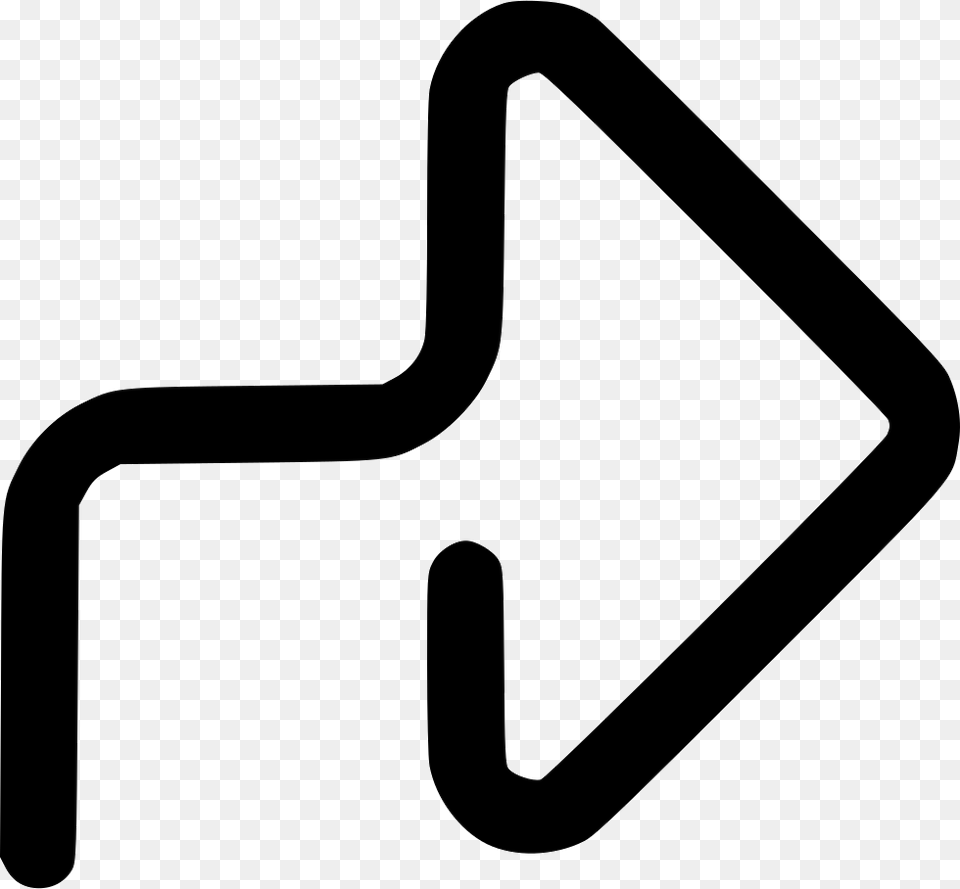 Arrow Right, Sign, Symbol, Road Sign Png Image