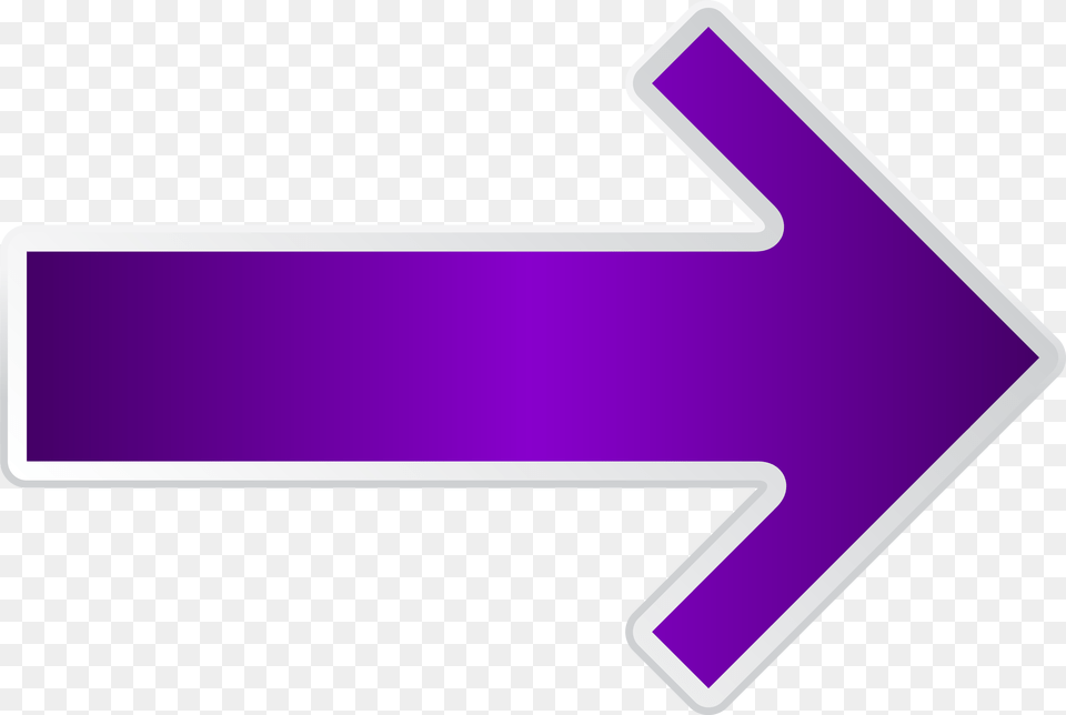 Arrow Right Clip Art Image Gallery Purple Arrow, Symbol, Sign Png