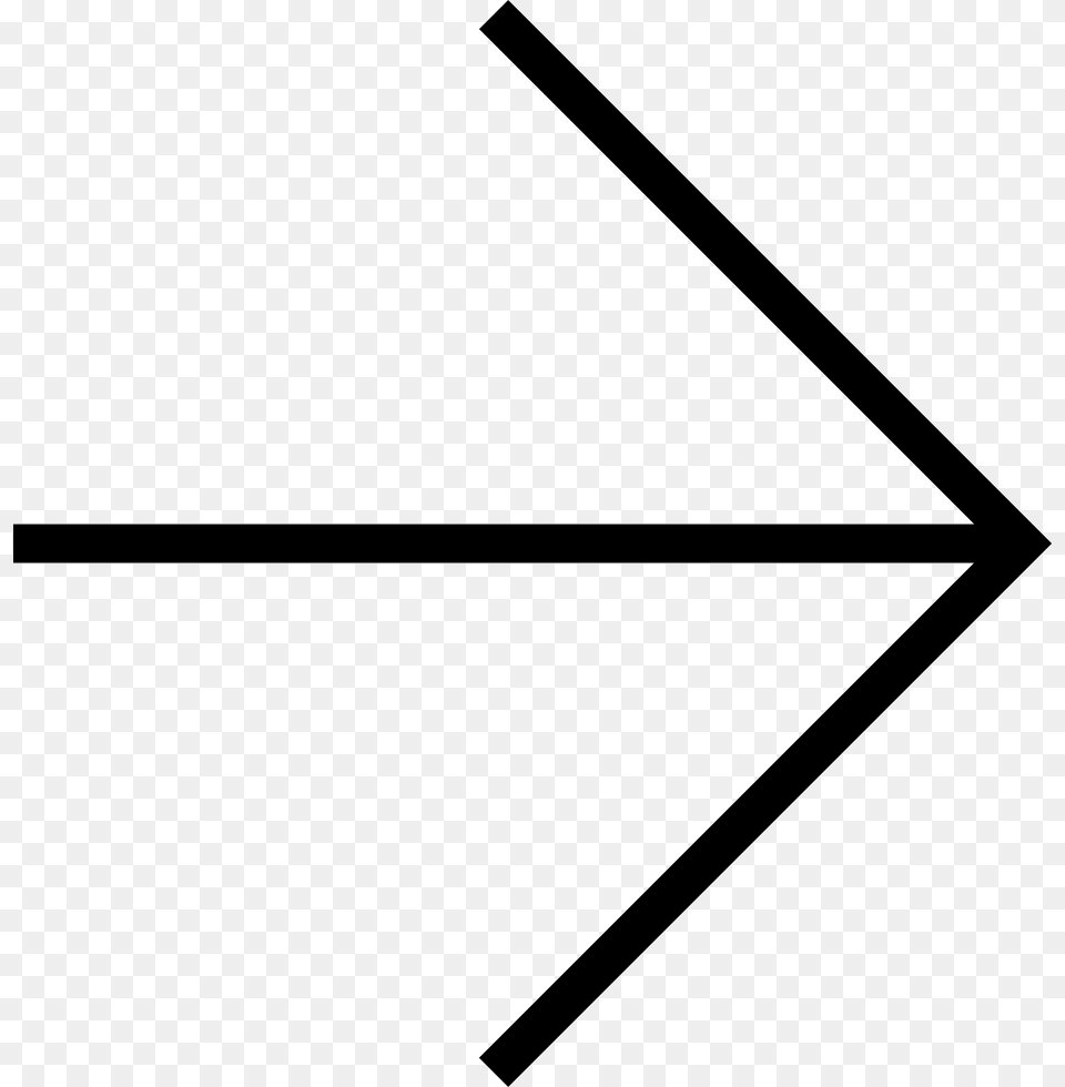 Arrow Right Long Arrow Gif, Triangle Free Png Download