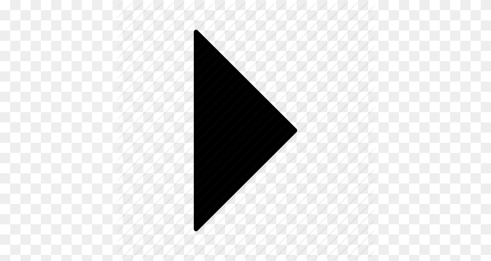 Arrow Right Triangle Icon Free Png Download
