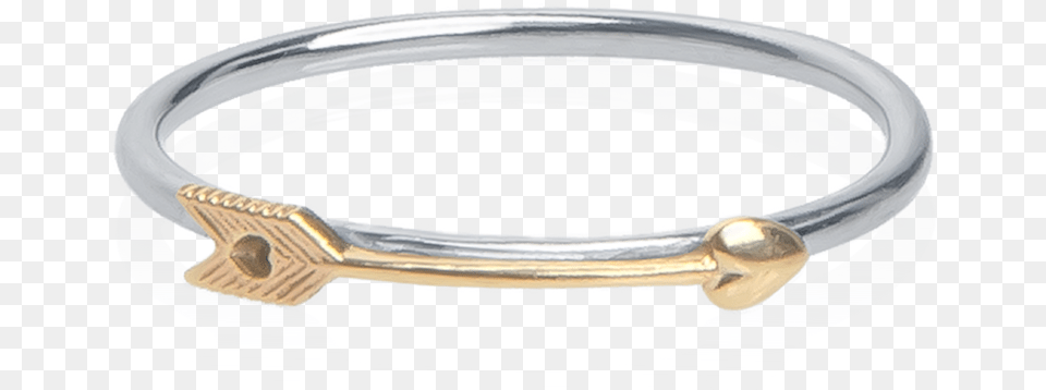 Arrow Ring Gold Bangle, Accessories, Bracelet, Jewelry Free Png Download